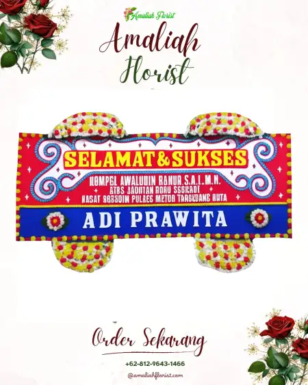 Papan Bunga Ucapan Selamat Tambakasri